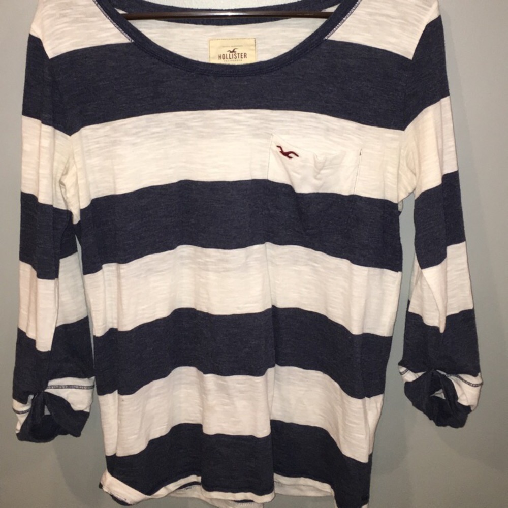 Hollister striped shirt